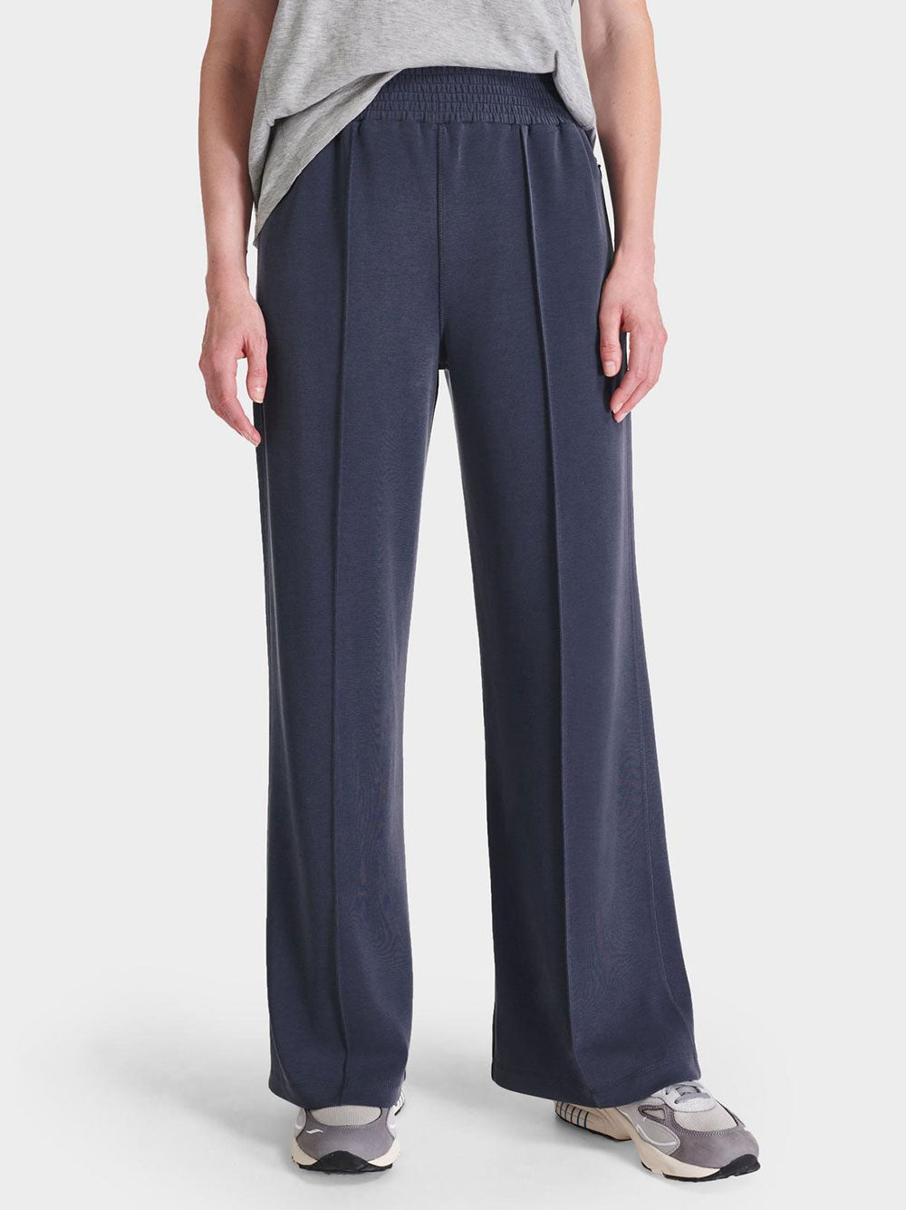 Sweaty Betty Sand Washed CloudWeight Navy Track Pants