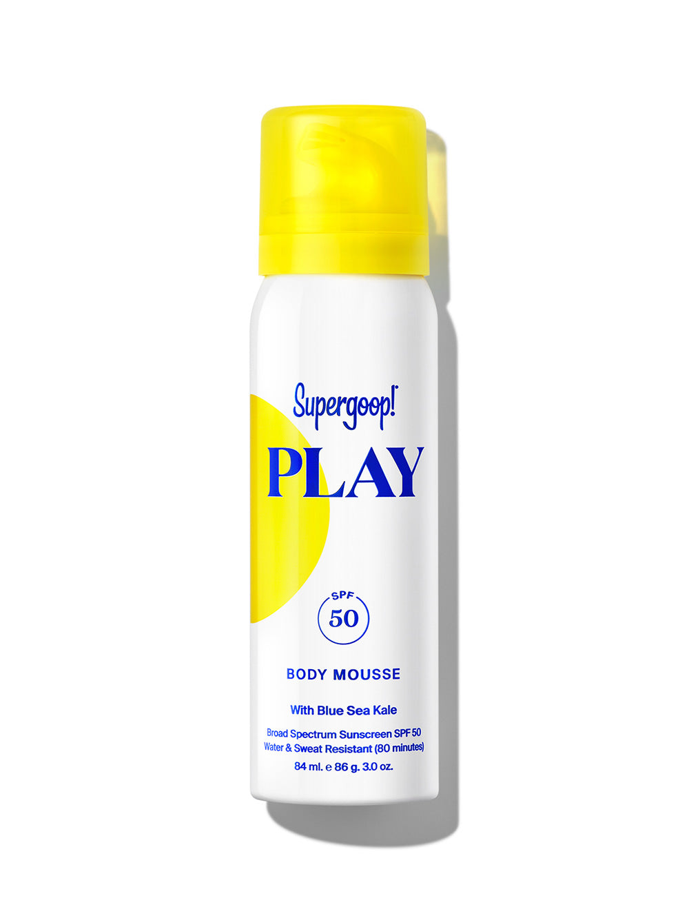 Supergoop Body Mousse SPF 50 3 oz.