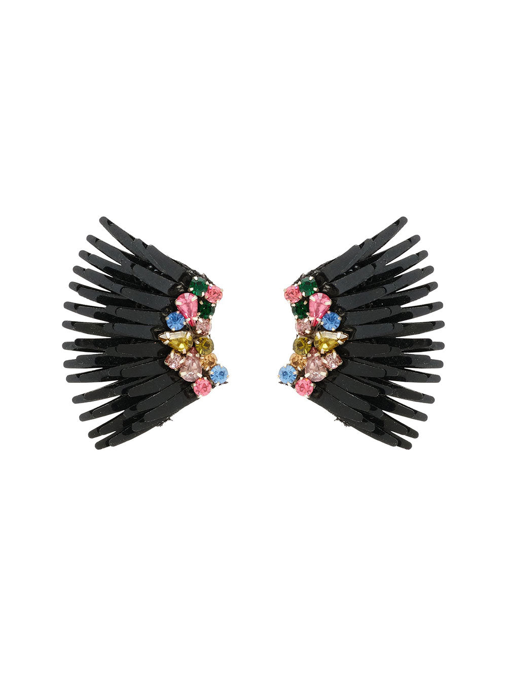 Mignonne Gavigan Mega Mini Madeline Earrings in Black Multi
