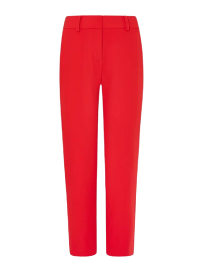 Milly Nicola Cady Pants in Red