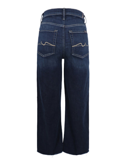 7 For All Mankind Cropped Alexa Jeans in Diane