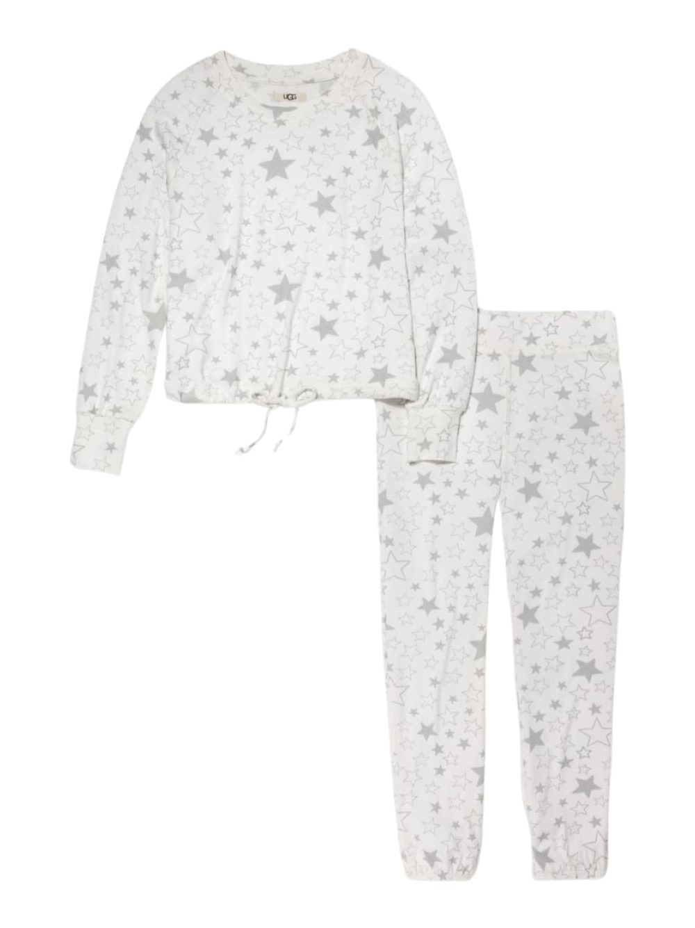 UGG Gable Set Cream Stars Print