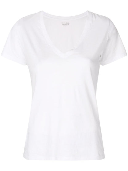 Vince Essential Pima Cotton V-Neck T-Shirt (More Colors)