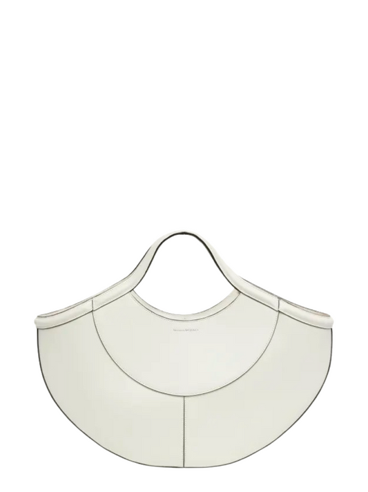 Alexander McQueen The Cove Bag in Soft Ivory