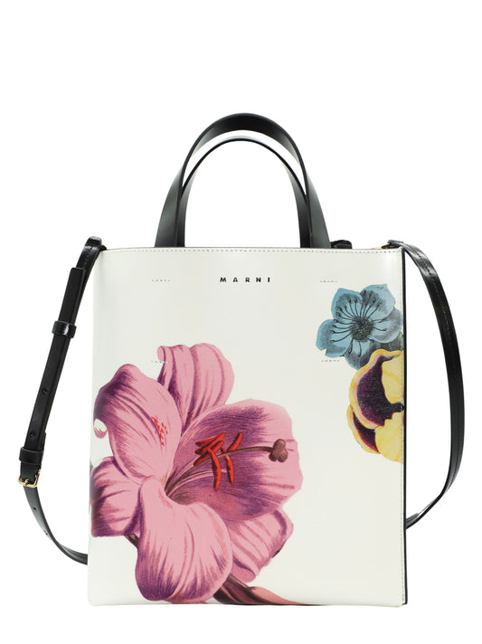 Marni Small Museo Bag With Flowers