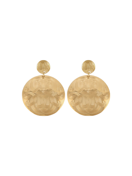 Gas Bijoux Diva Earrings in Gold
