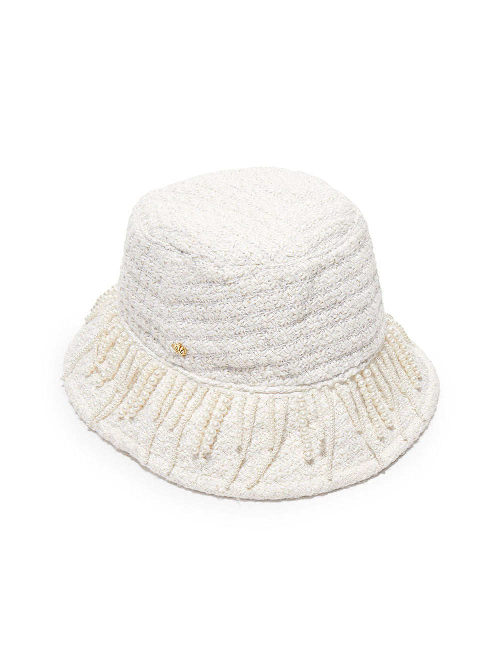 Lele Sadoughi Drippy Pearl Bucket Hat in Ivory – Leigh's of Breton Village