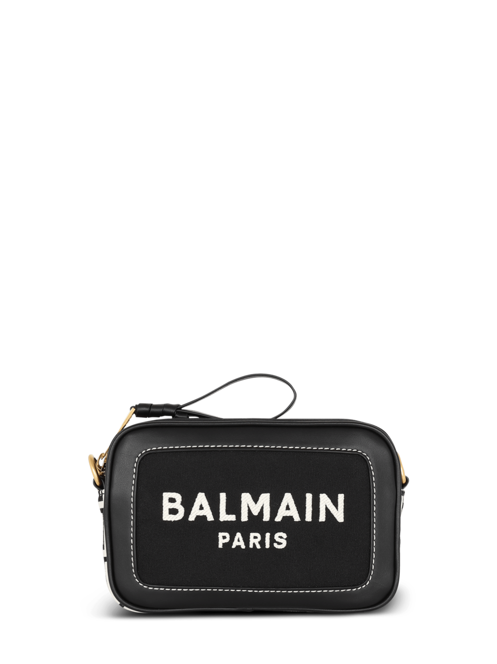 Balmain B-Army Camera Case in Ivoire/Noir – Leigh's of Balmain B-Army Camera Case in Ivoire/Noir – Leigh's of