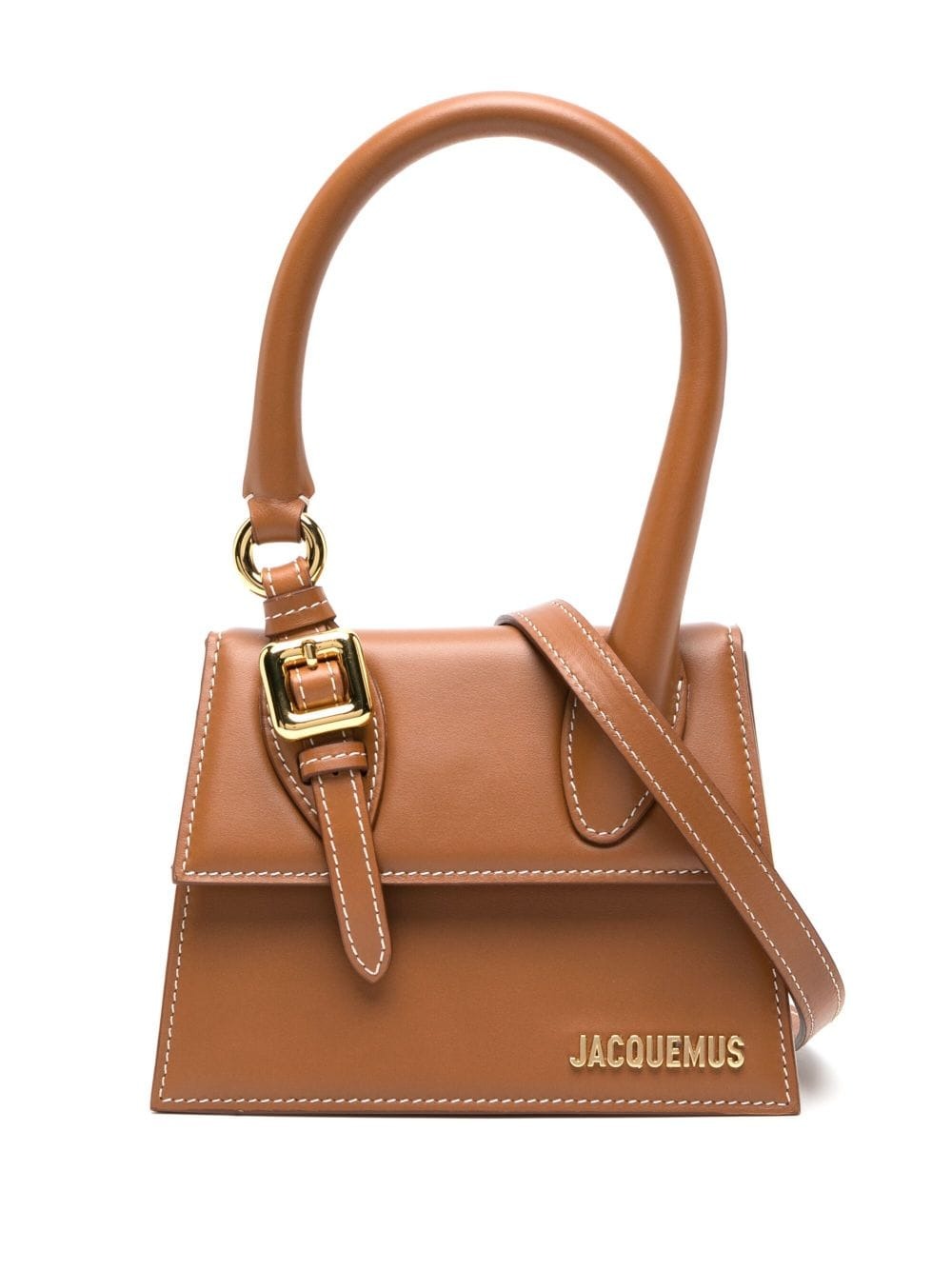 Le Chiquito Moyen Bag - Jacquemus - Light Brown - Leather