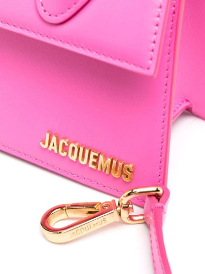 Jacquemus Le Chiquito Moyen Handbag in Neon Pink