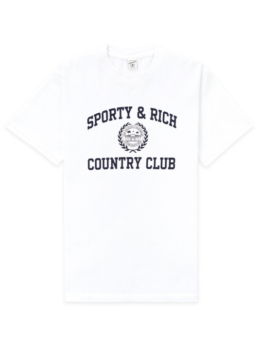 Sporty & Rich Varsity Crest T-Shirt