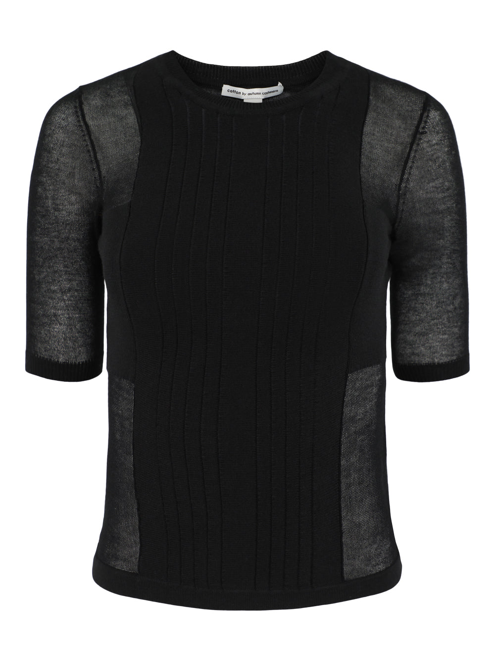 Autumn Cashmere Vertical Line Mesh Top More Colors Leigh s of