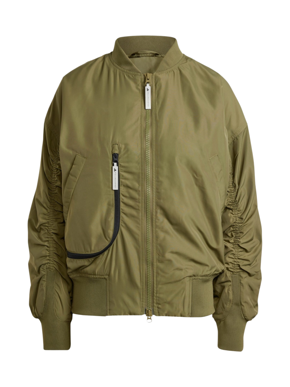 Adidas bomber jacket deals olive