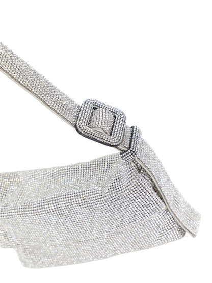 Benedetta Bruzziches Vitty Mignon Crystal Handbag in Crystal on Silver