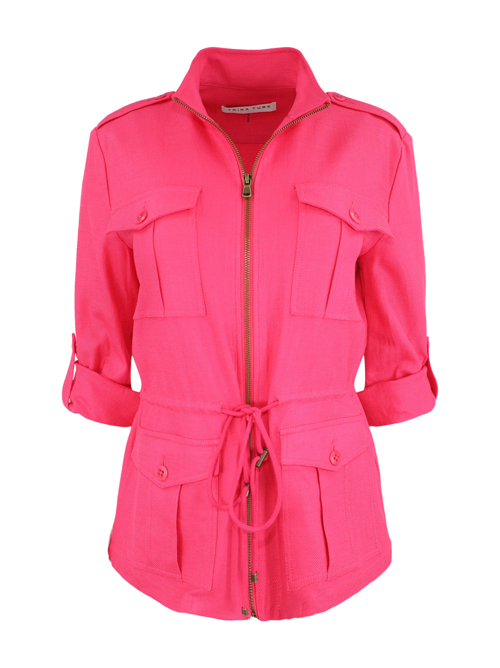 Trina Turk Bouyant Jacket in Pink Paradise