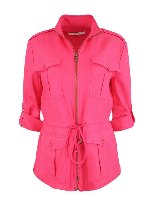 Trina Turk Bouyant Jacket in Pink Paradise