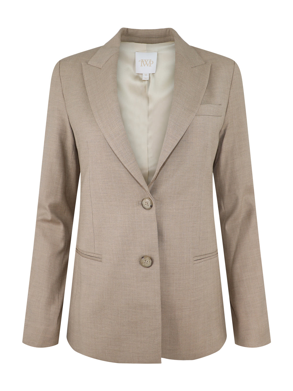 TWP Husband Blazer in Stone