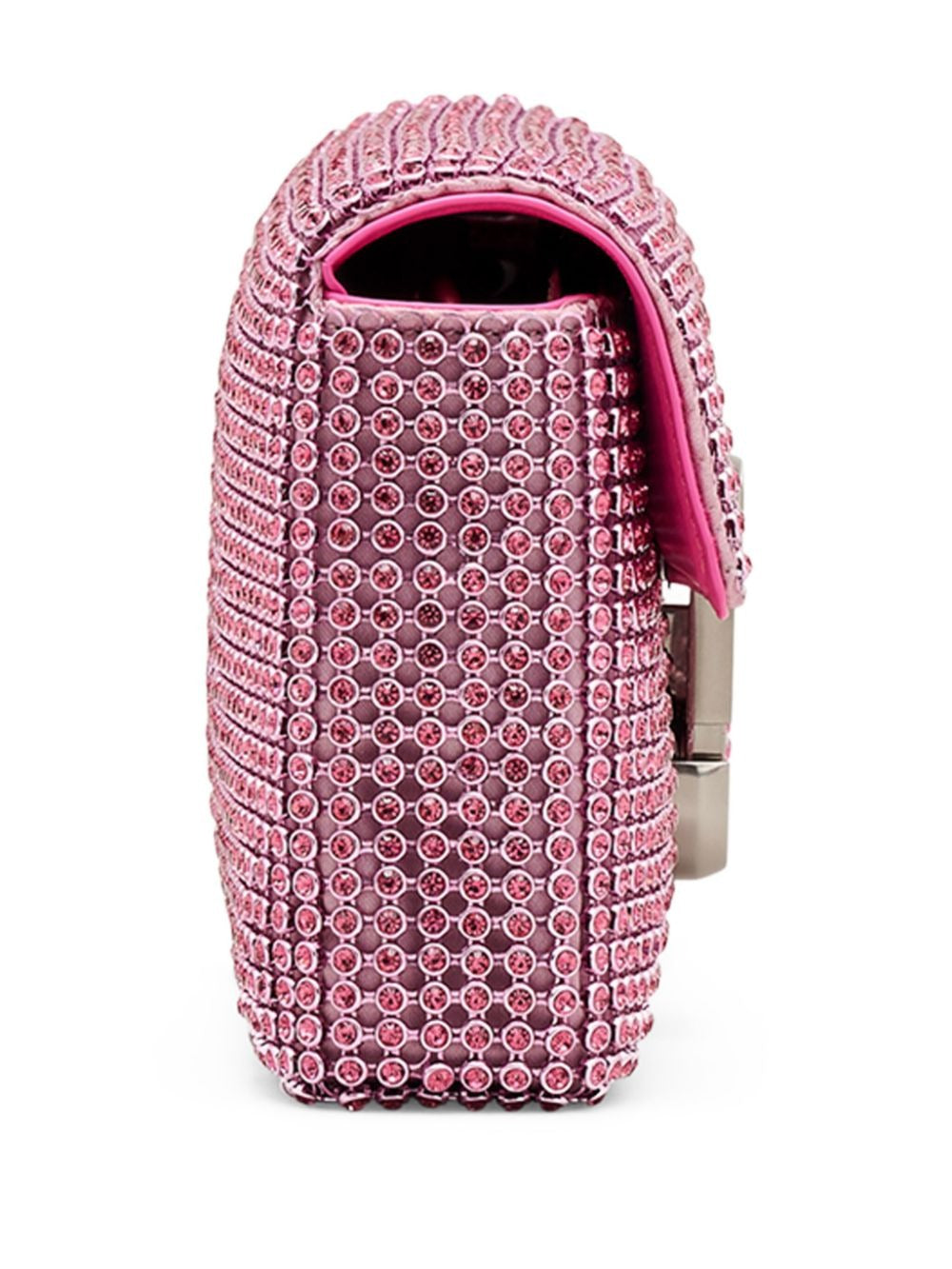Marc Jacobs The Rhinestone J Marc Mini Shoulder Bag in Petal Pink