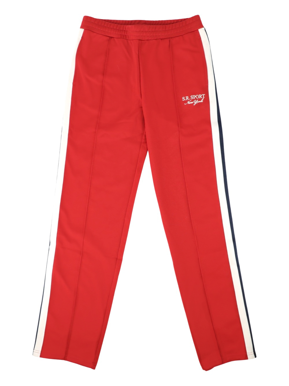 Red sport track hot sale pants