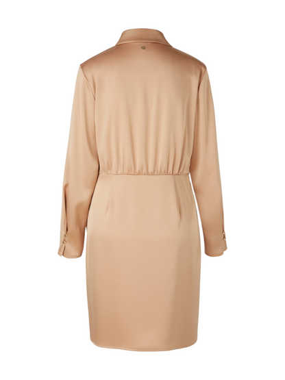 Marc Cain Dress With Wrap in Bright Toffee