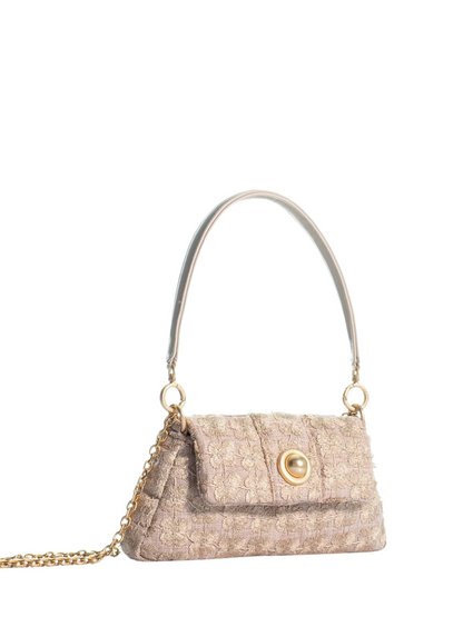 Kooreloo Lilibet Handbag in Gold/Sand