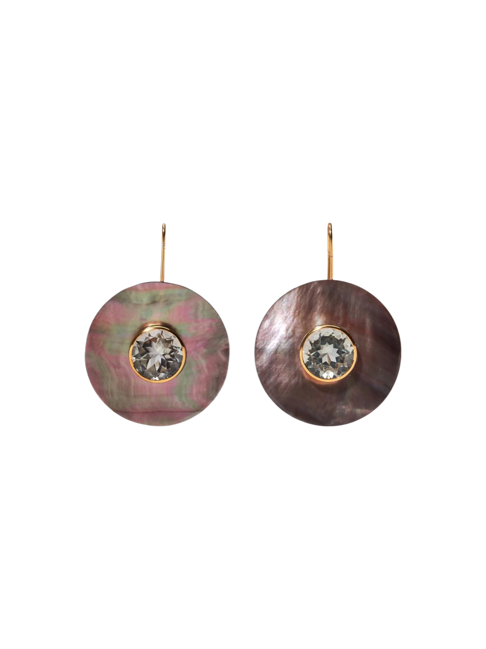 Lizzie fortunato 2025 heart earrings