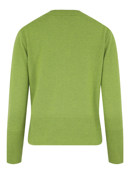 Kinross Cashmere Exposed Seam Crew (More Colors)