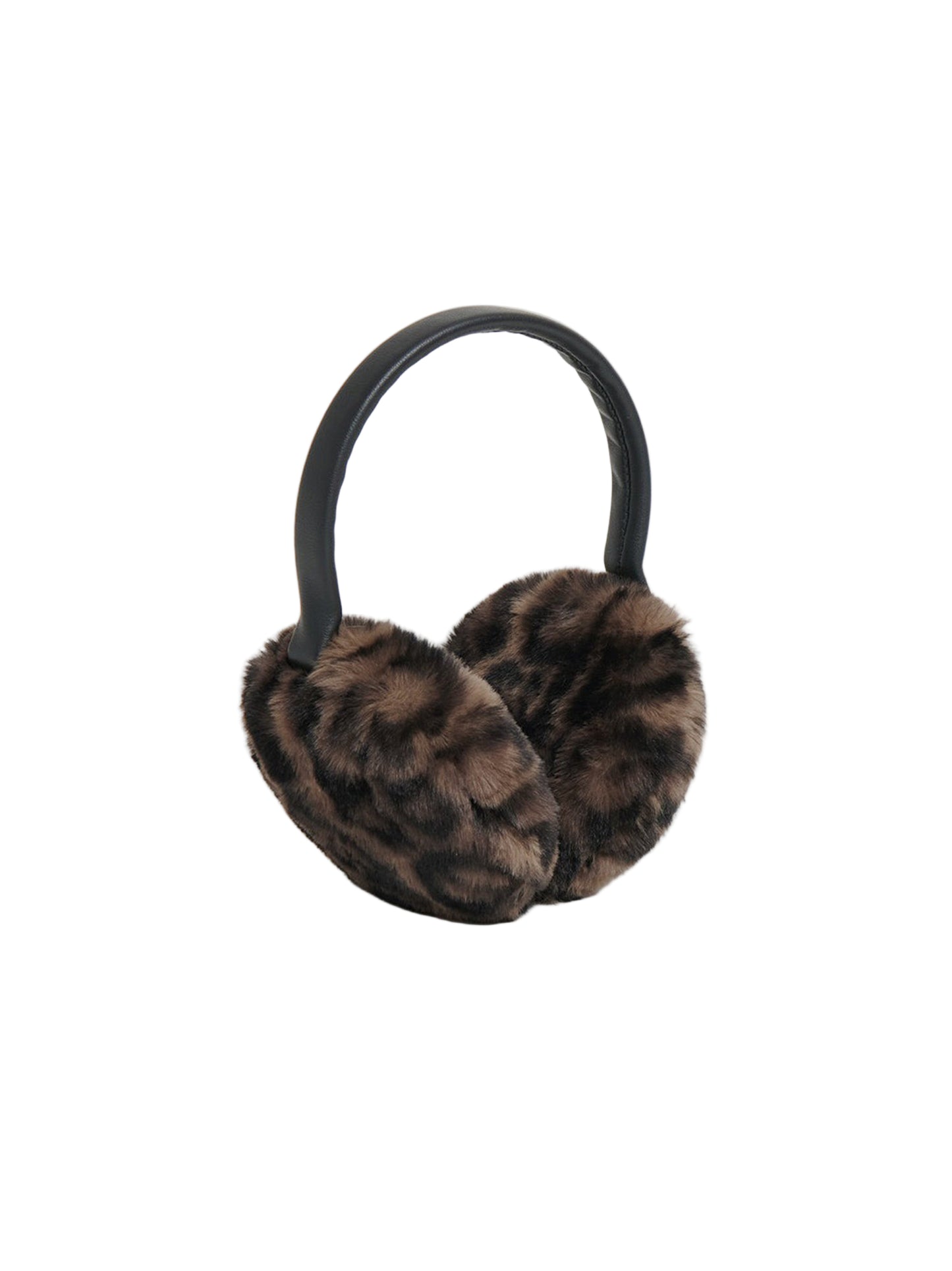 Apparis Esme Leopard Earmuffs in Dark Leopard