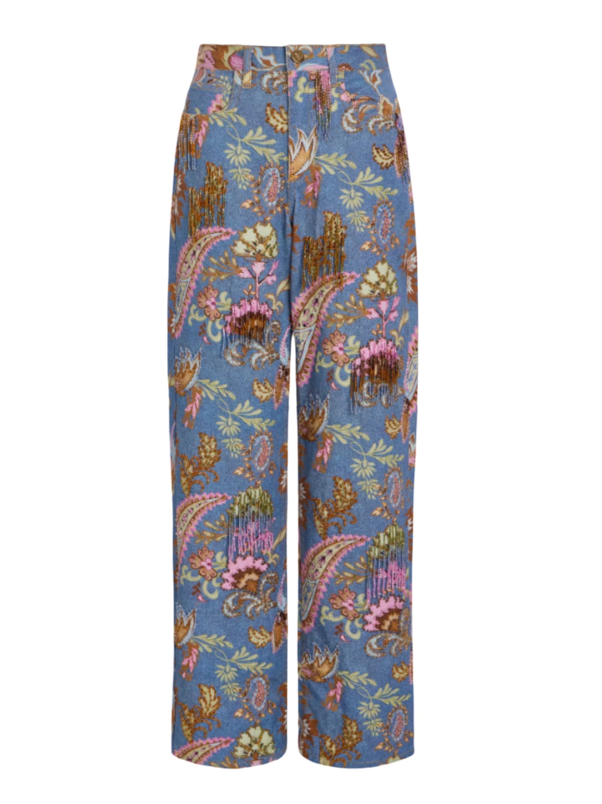 PatBO Boho Denim Pants