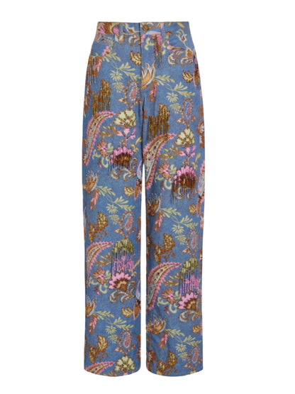 PatBO Boho Denim Pants