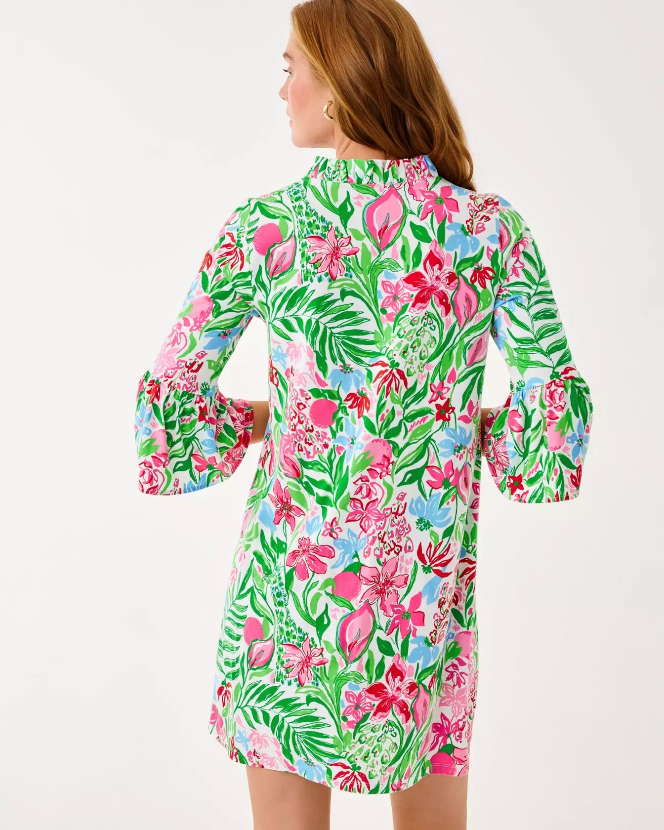 Lilly Pulitzer Hayes Dress in Multi Glowing Gardens