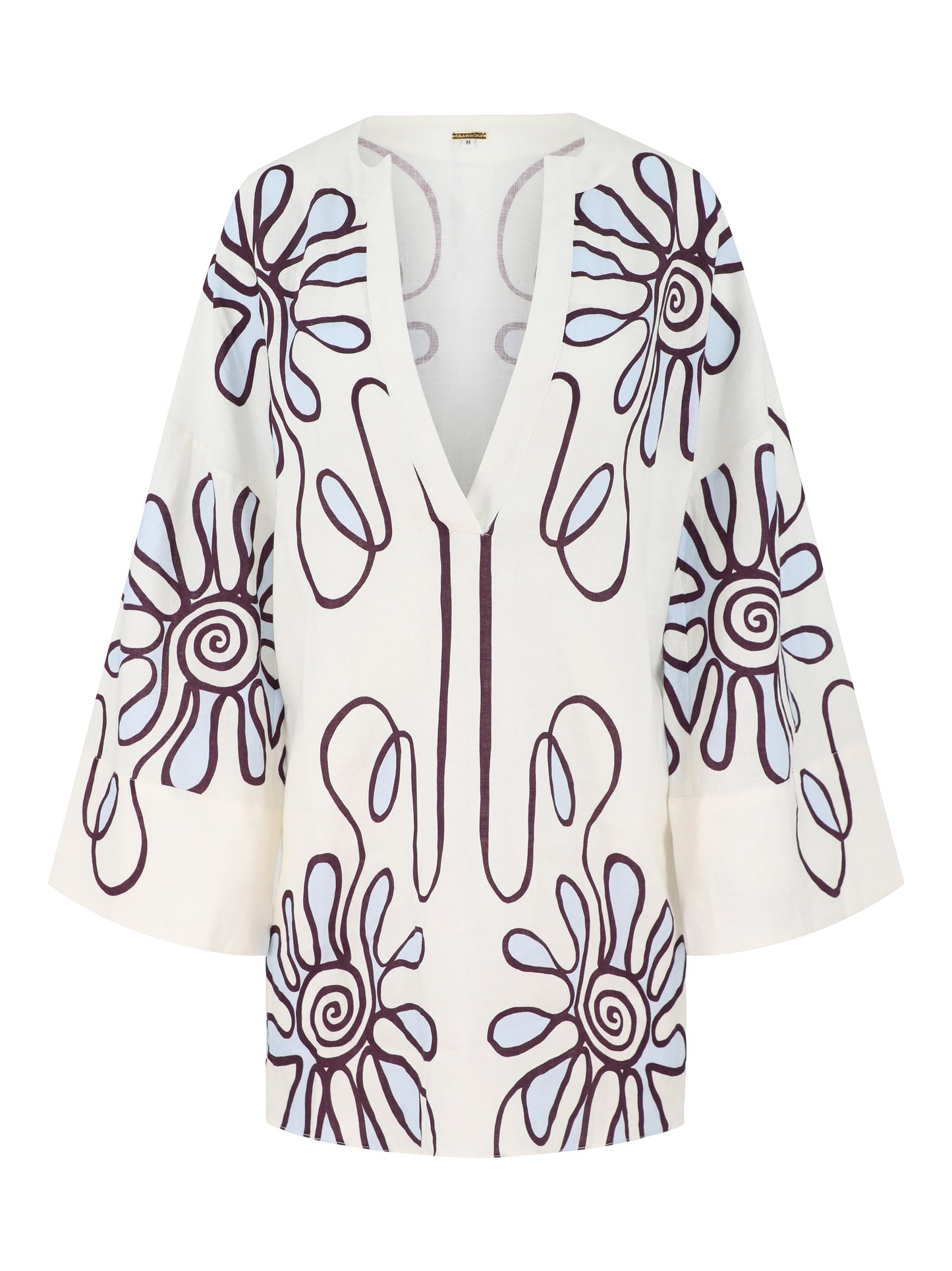 Cala de la Cruz Siena Dress in Namure Celeste