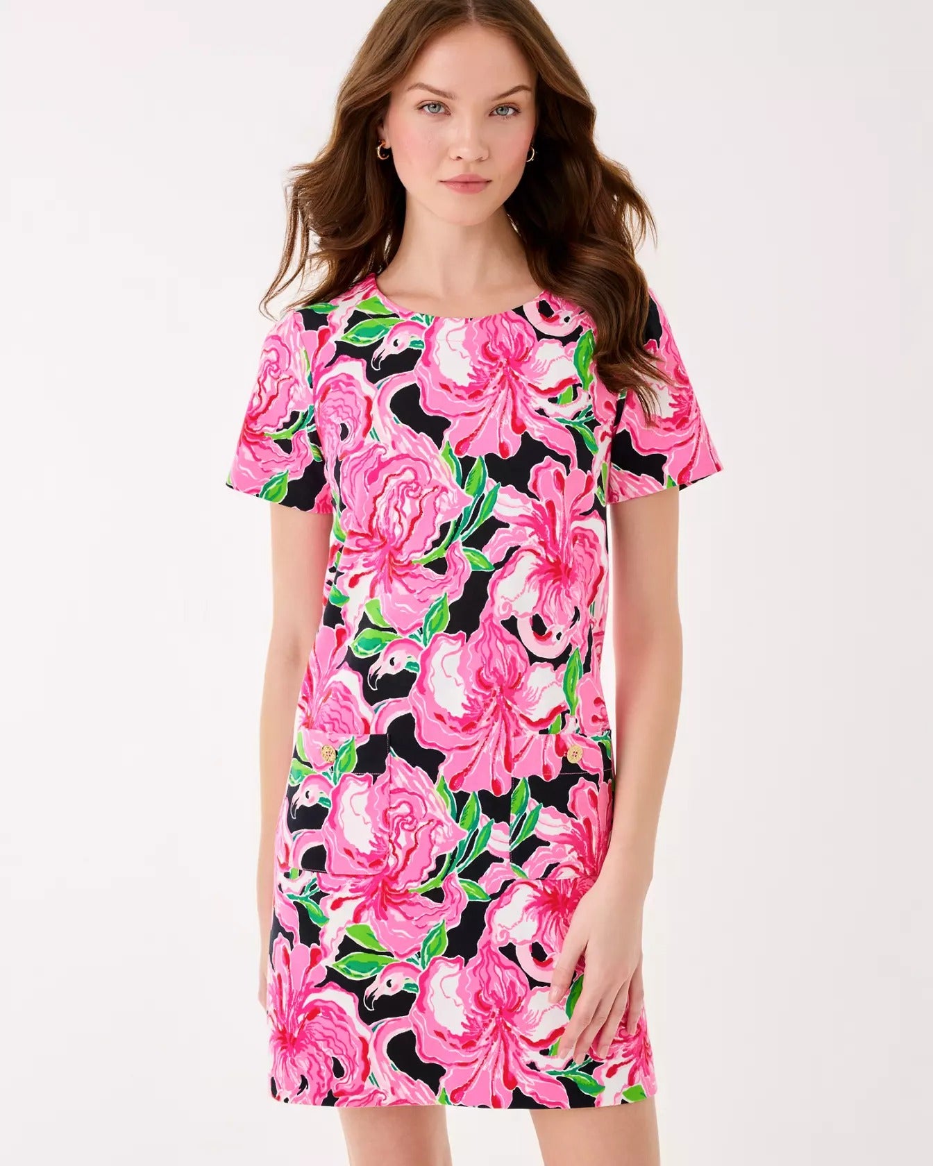 Lilly Pulitzer Mattison Dress in Onyx Party All The Time