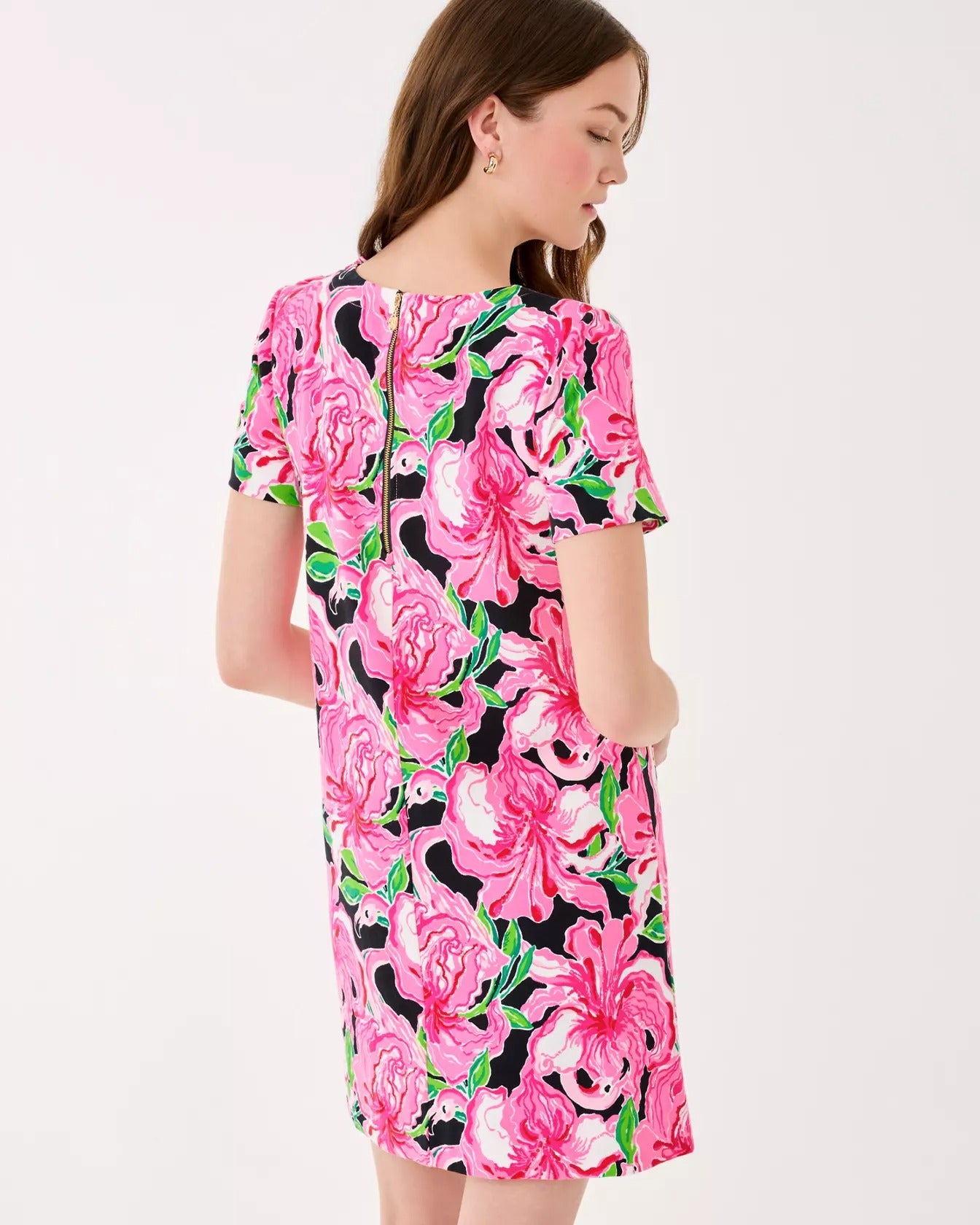 Lilly Pulitzer Mattison Dress in Onyx Party All The Time