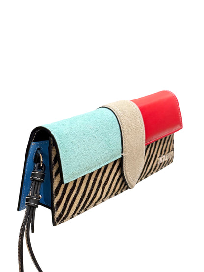 Jacquemus La Pochette Bambino in Multicolor Patchwork