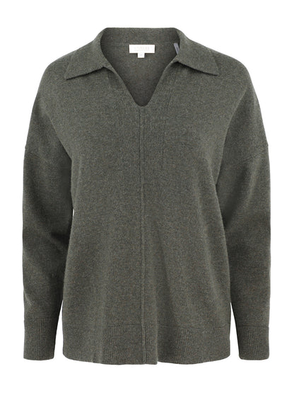 Kinross Cashmere Split-Neck Polo (More Colors)