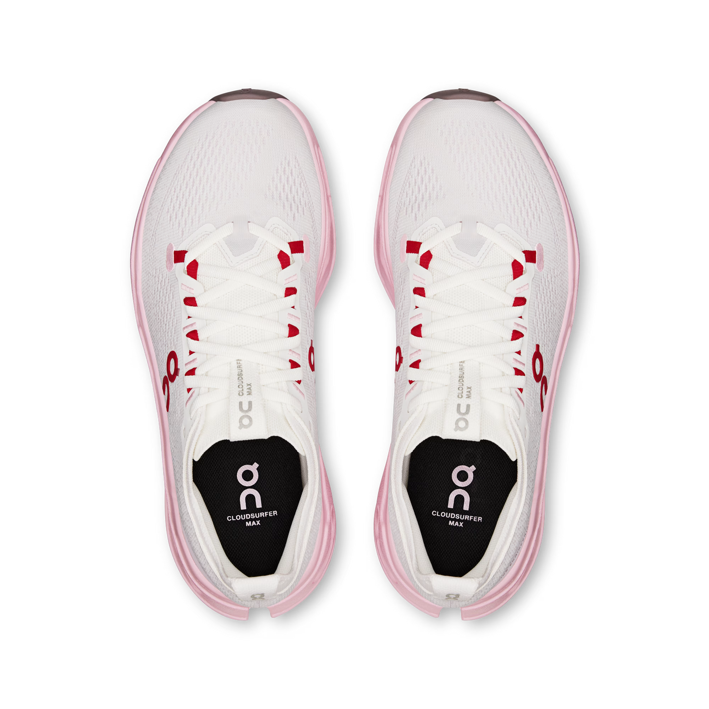 On Running Women's Cloudsurfer Max in Ivory/Peony