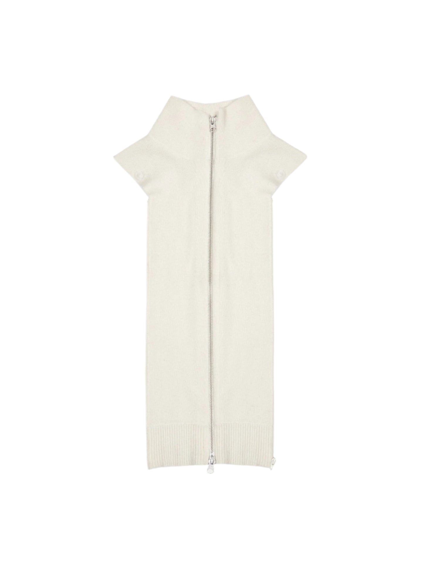 Veronica Beard Cashmere Uptown Dickey Ivory