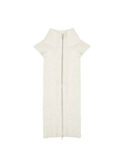 Veronica Beard Cashmere Uptown Dickey Ivory