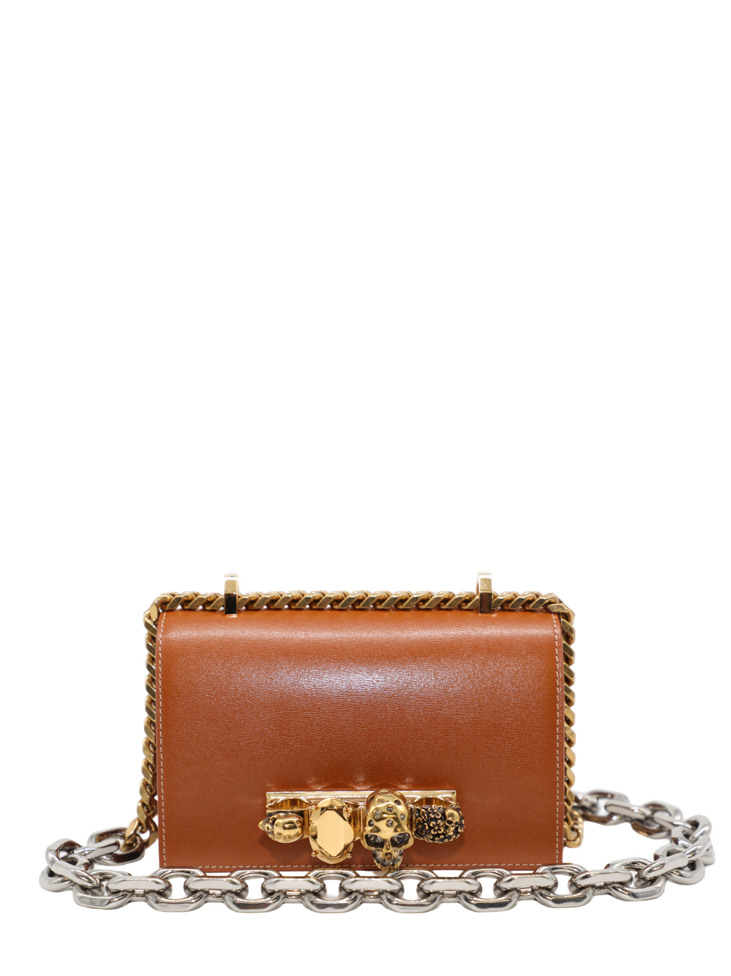 Alexander McQueen Mini Jeweled Satchel Bag in 2417