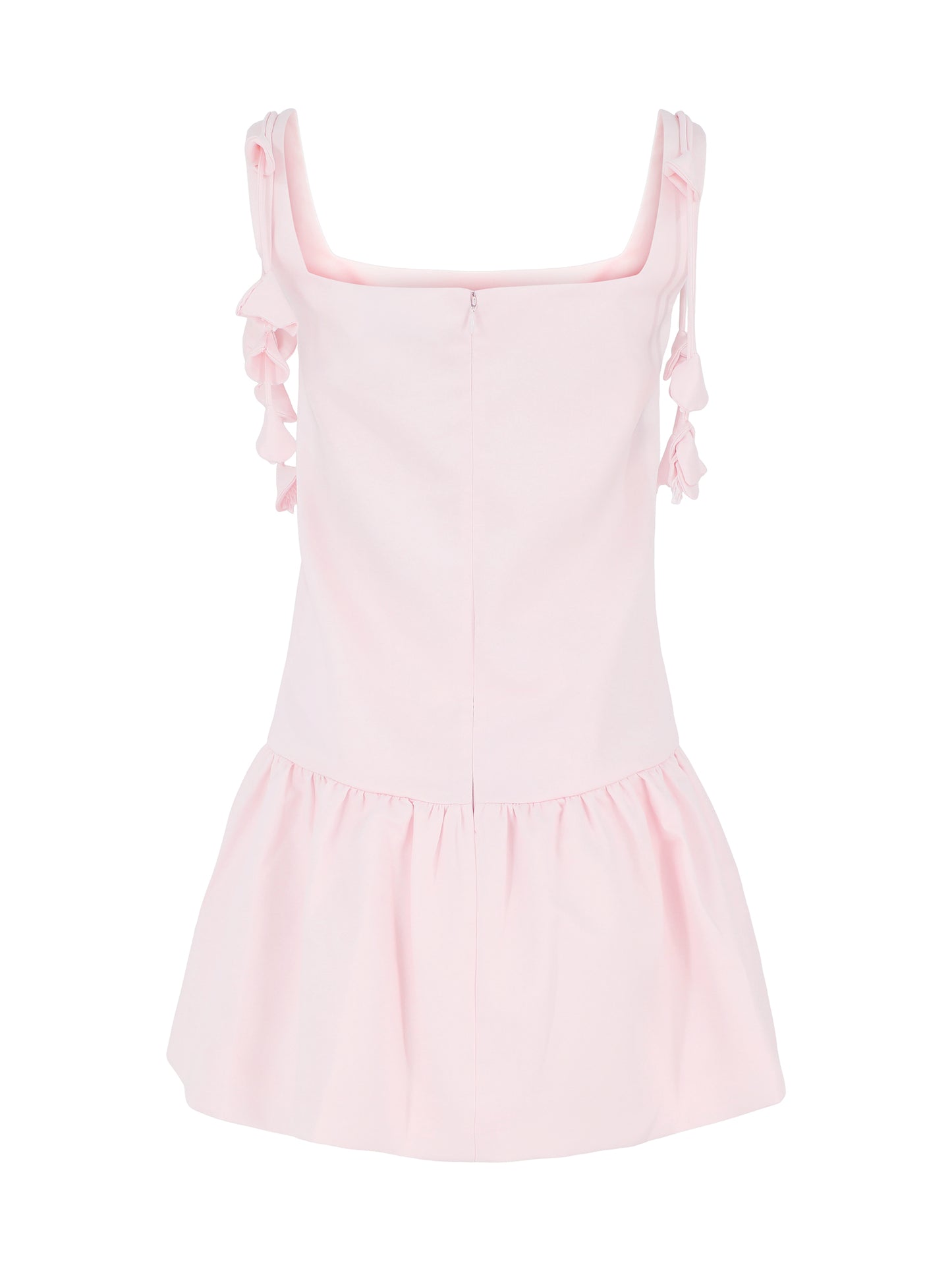 Self-Portrait Pink Flower Taffeta Dress
