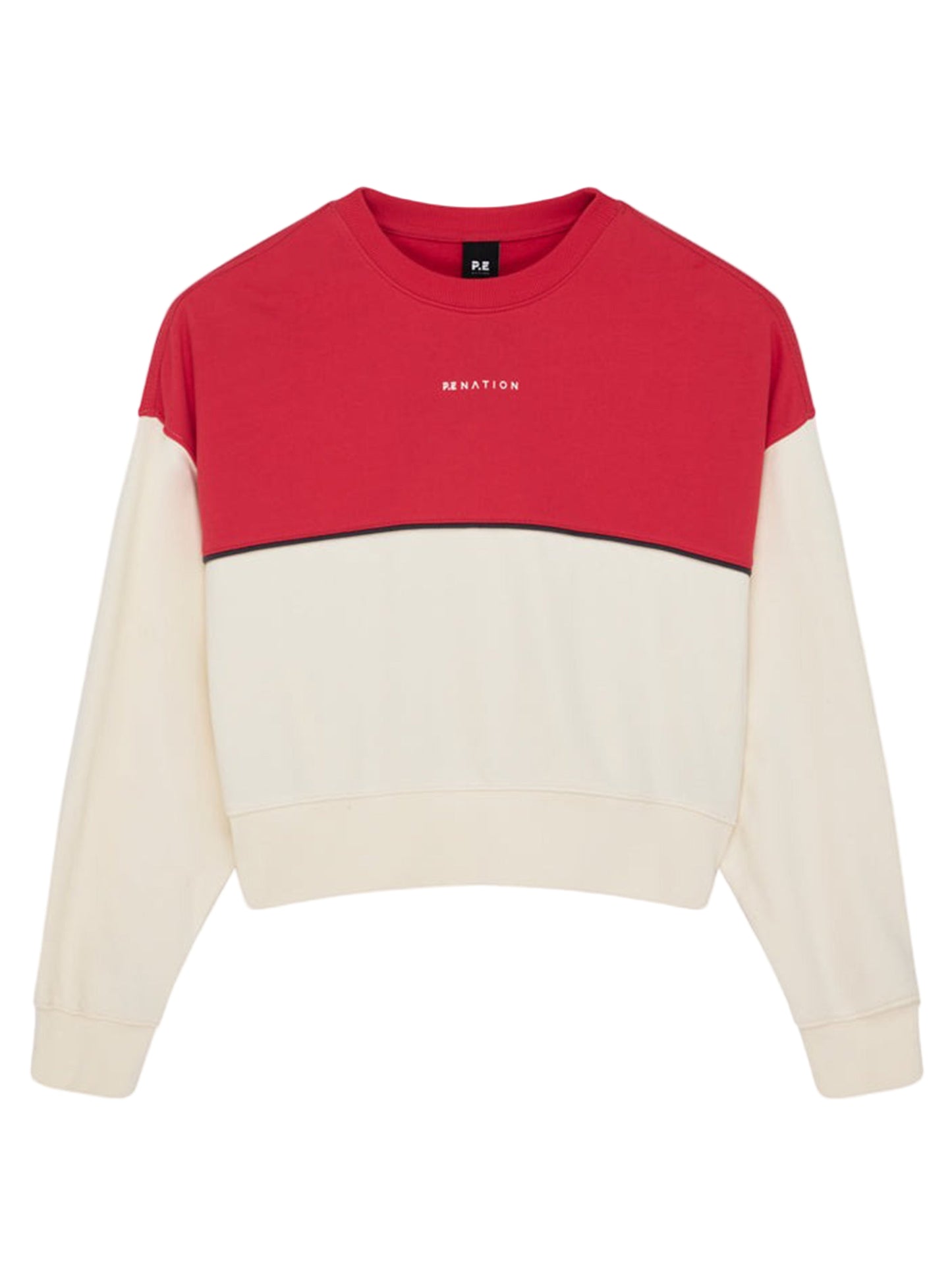 P.E Nation Shift Sweat in Whisper White
