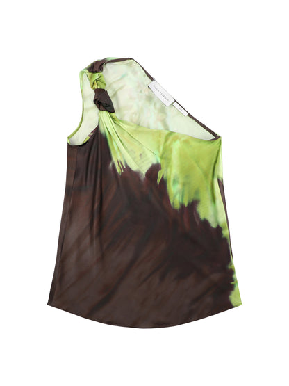Silvia Tcherassi Yanet Blouse in Green Flower