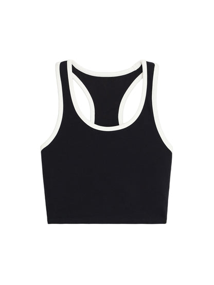 Splits59 Amber Airweight Bralette in Black/White
