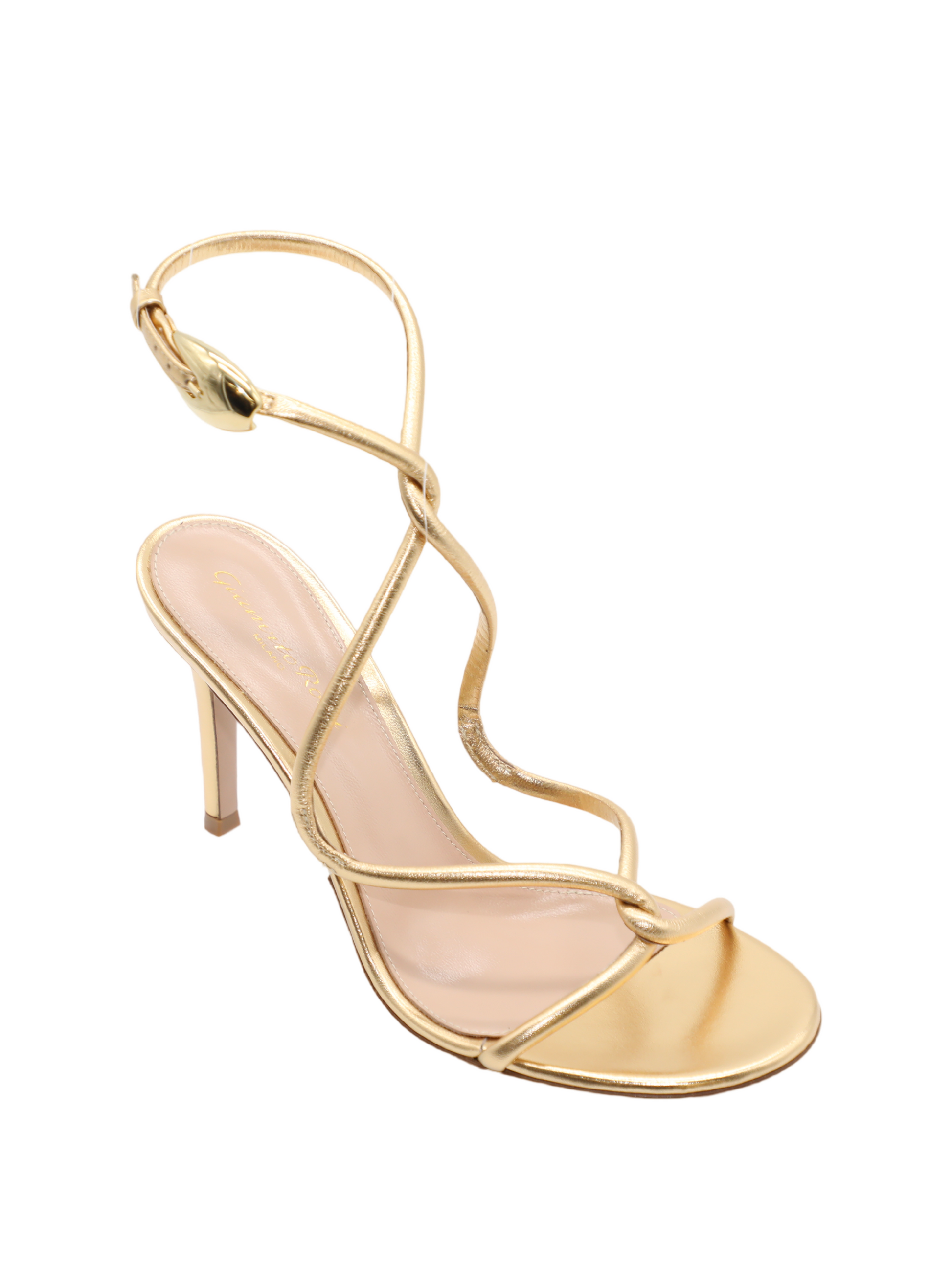 【Gianvito Rossi】BLACK MAMBA 85サンダル 関税込み Gianvito Rossi Black Mamba 85 Sandal Heel in Mekong