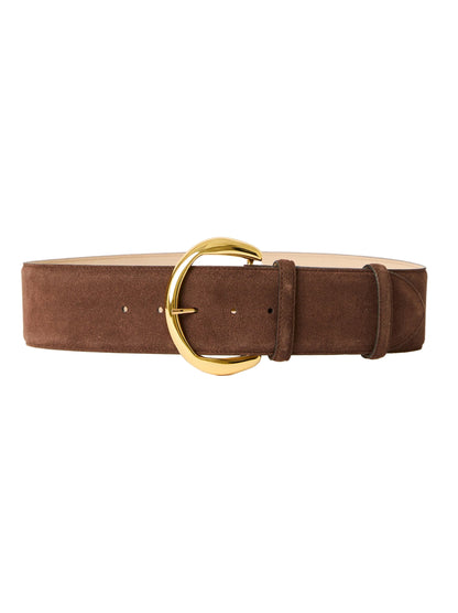 B-Low The Belt Florence Suede in Chocolate Gold