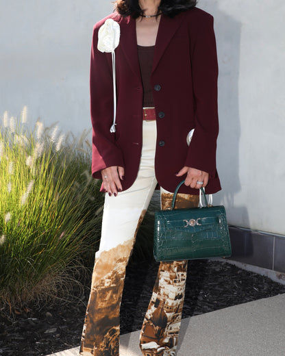 Staud Andie Pant in Cliffside