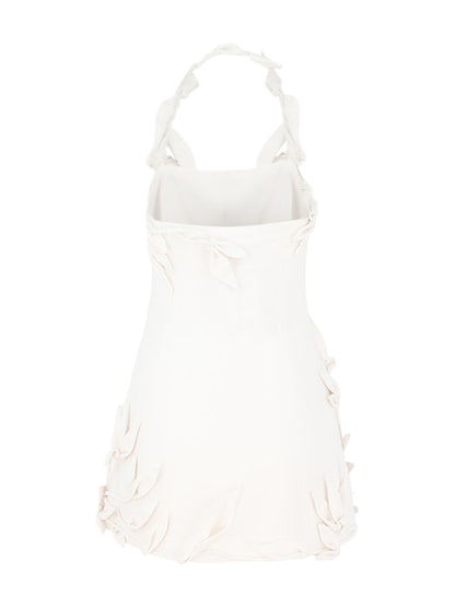 Cult Gaia Elliana Dress in Off White