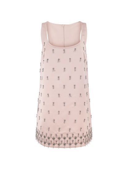 Alexis Delma Dress in Beaded Blush