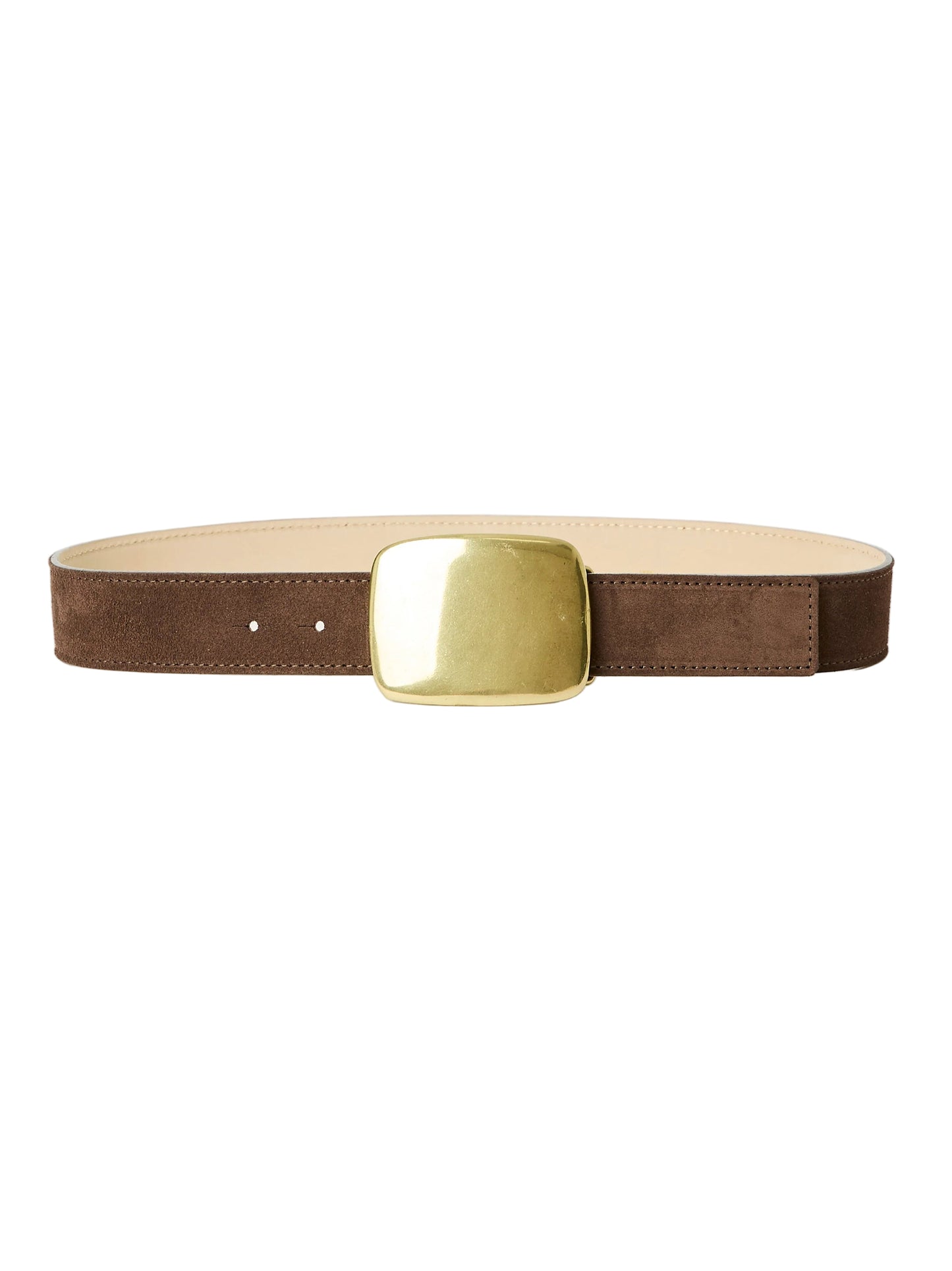 B-Low The Belt Leighton Suede in Chocolate Brass